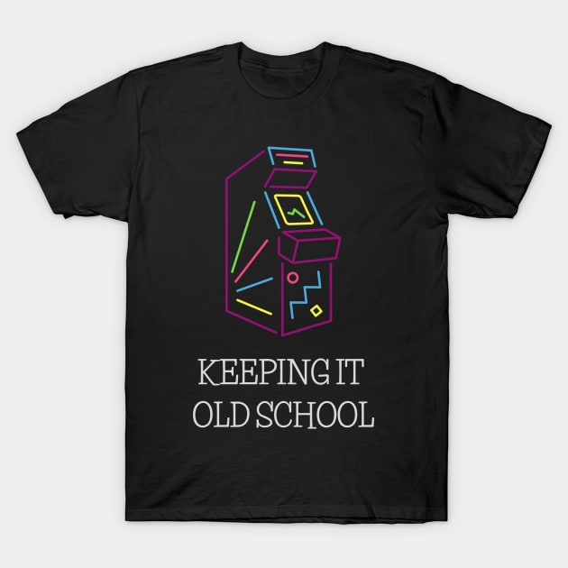 Keeping It Old School T-Shirt by LegitHooligan